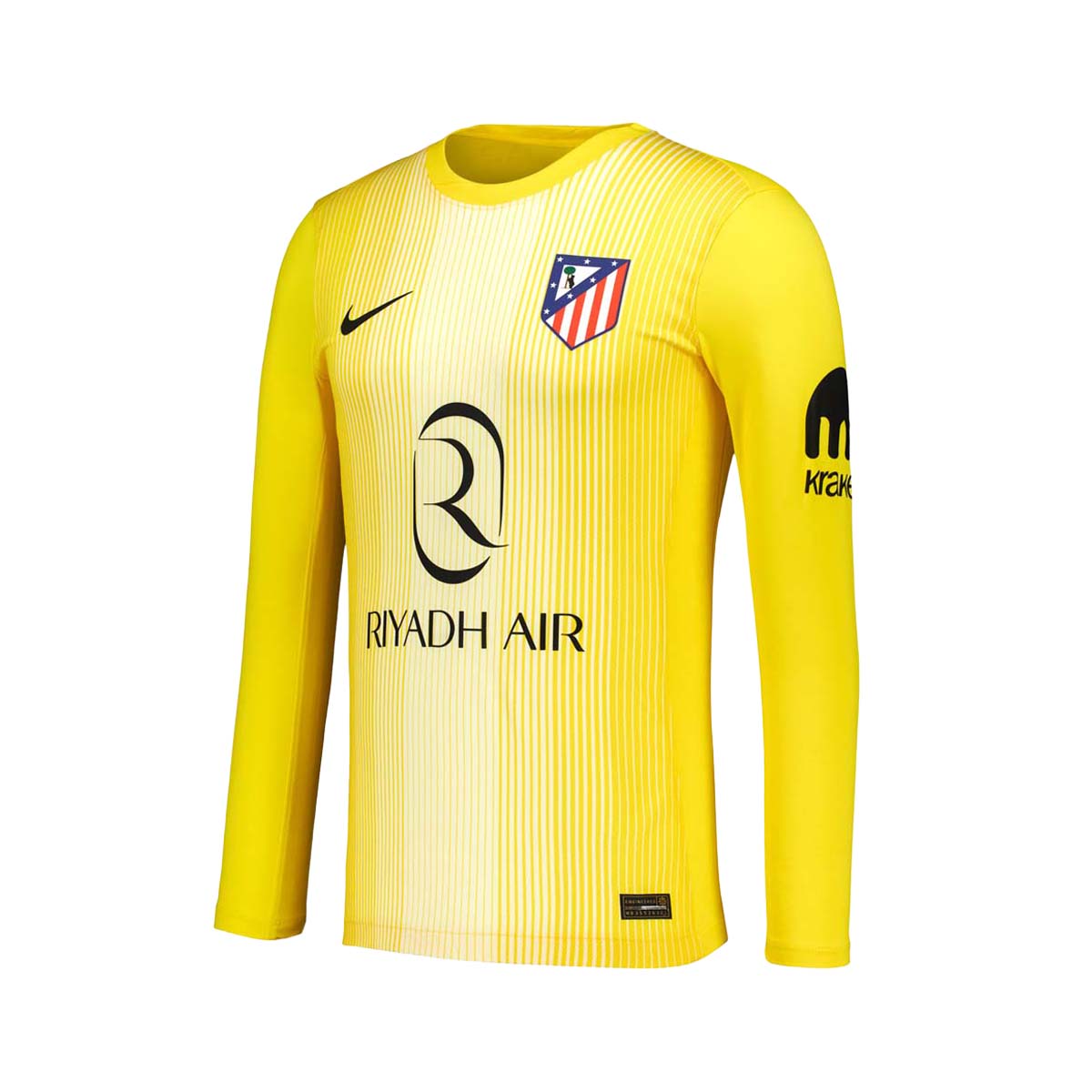 Camiseta Portero Niño Manga Larga Amarilla 25/26 image number null